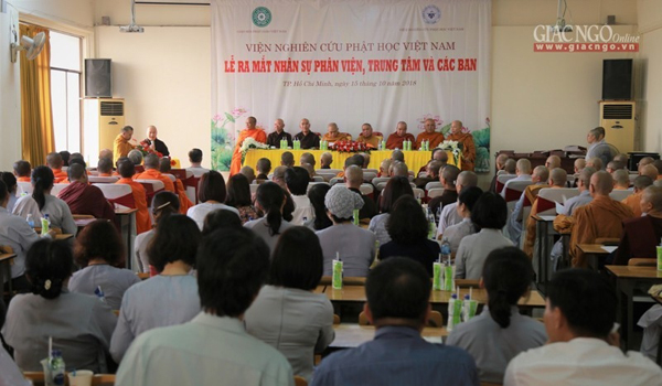 Gần 450 nhân sự tham gia Viện Nghiên cứu Phật học VN