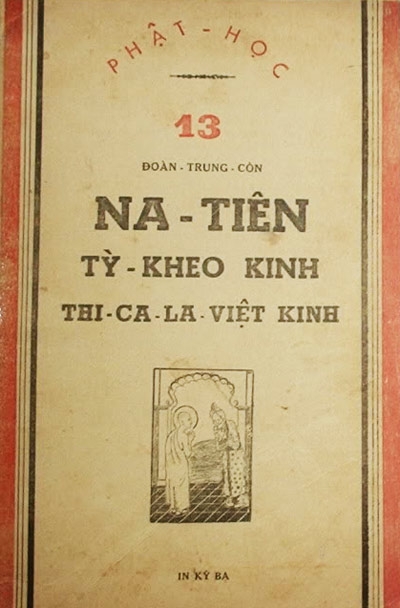 Về niên đại Hán dịch của kinh Na Tiên Tỳ-kheo