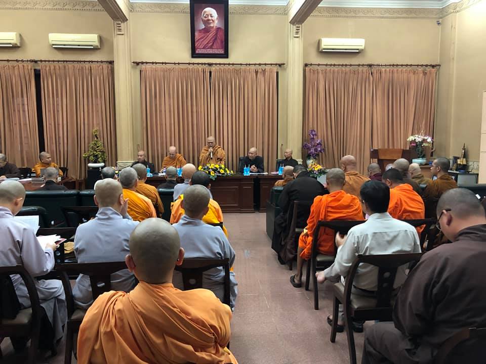 Viện Nghiên cứu Phật học Việt Nam họp Quý 1 năm 2019